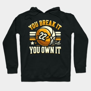 You break it Caitlin Clark 22 Hoodie